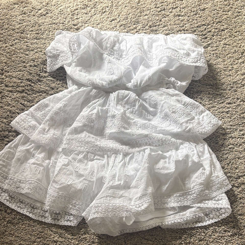 Altar'd State White Romper
